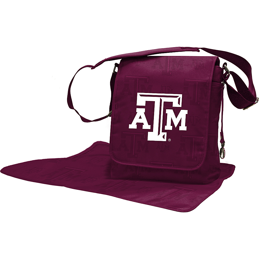 Lil Fan SEC Teams Messenger Bag Texas A M University Lil Fan Diaper Bags Accessories