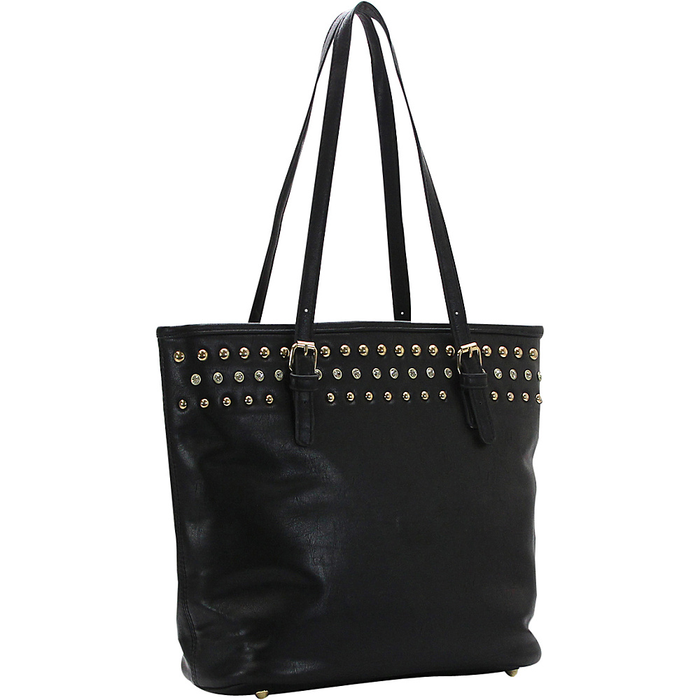 Royal Lizzy Couture Cote a Cote Classic Tote Black Royal Lizzy Couture Manmade Handbags