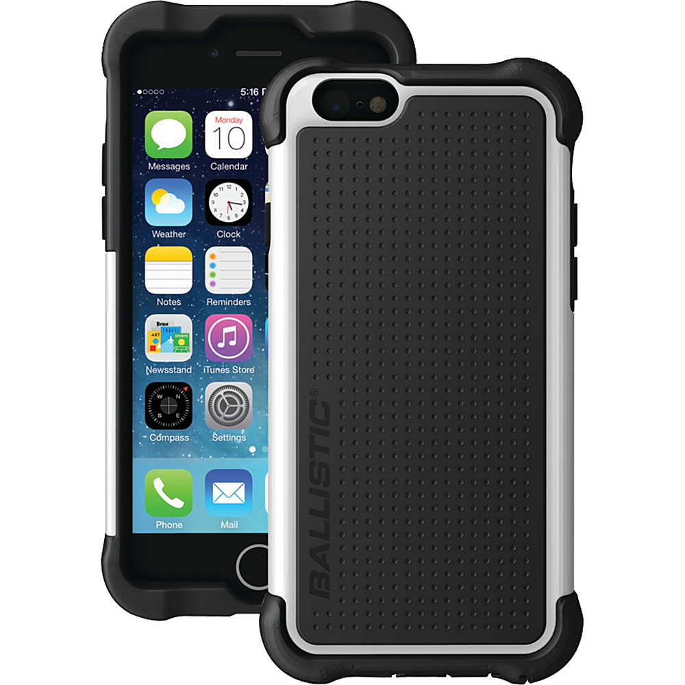 Ballistic iPhone 6 4.7 6s Tough Jacket Case Black White Ballistic Personal Electronic Cases