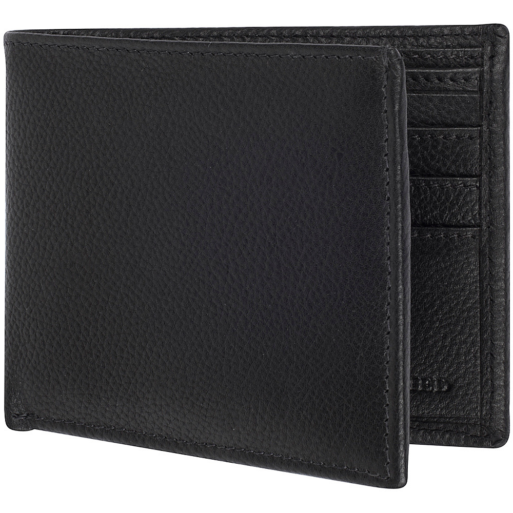 Access Denied Men s RFID Blocking Wallet Leather Bifold Slim Black Smooth Access Denied Men s Wallets