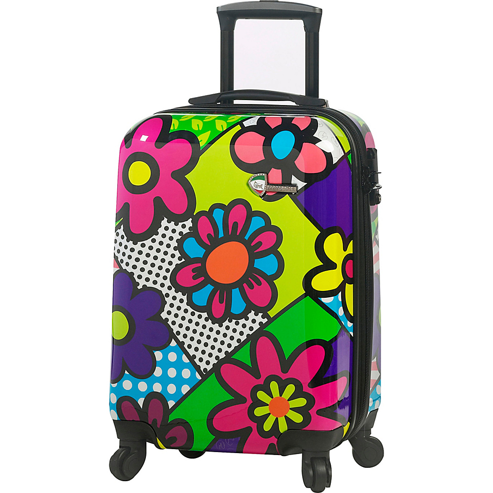 Mia Toro ITALY Flowery 20 Carry On Multicolor Mia Toro ITALY Hardside Luggage