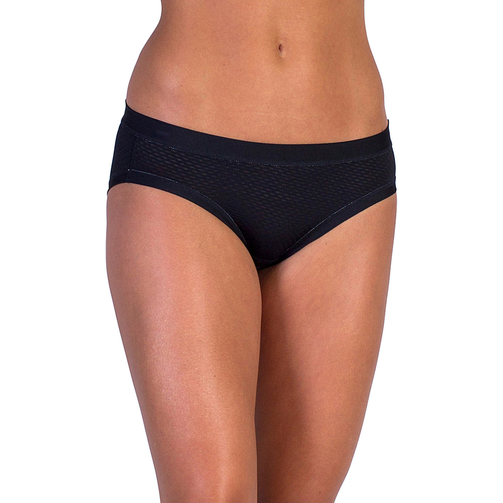ExOfficio Give N Go Sport Mesh Bikini Brief L Black ExOfficio Women s Apparel