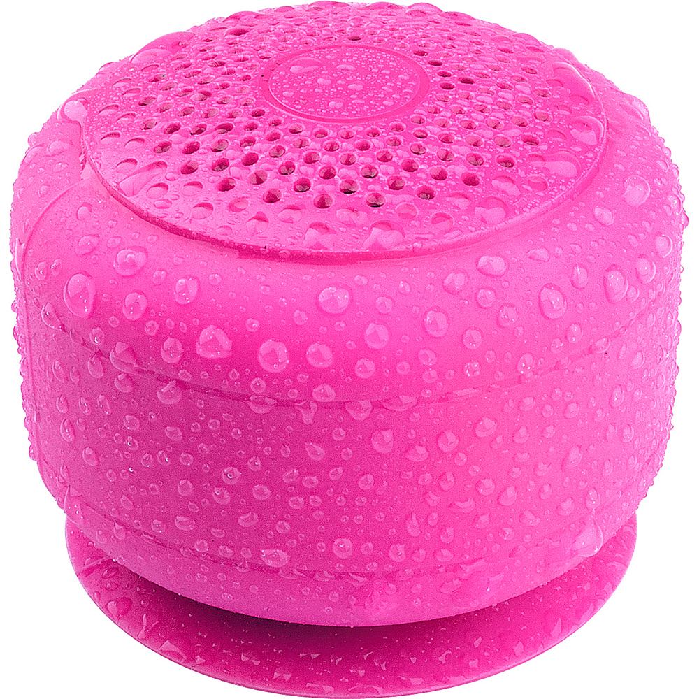 Merkury Innovations Splash Water Resistant Bluetooth Speaker Pink Merkury Innovations Electronics