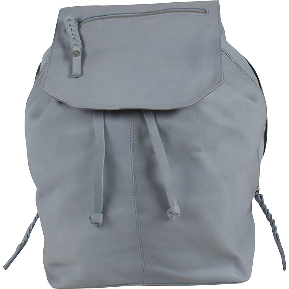 Day Mood Fleur Backpack Light Blue Day Mood Leather Handbags