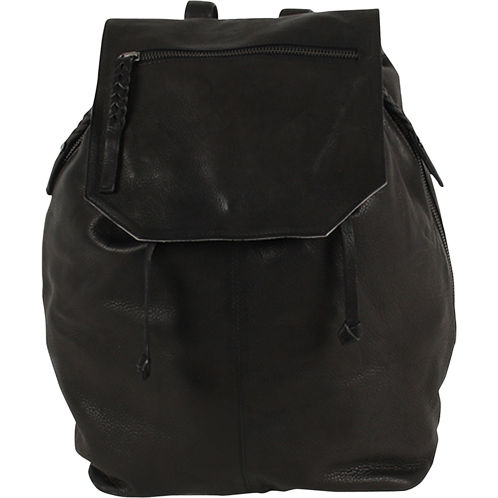 Day Mood Fleur Backpack Black Day Mood Leather Handbags