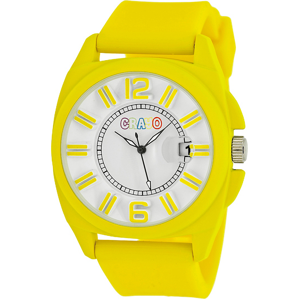 Crayo Sunset Unisex Watch Yellow Crayo Watches