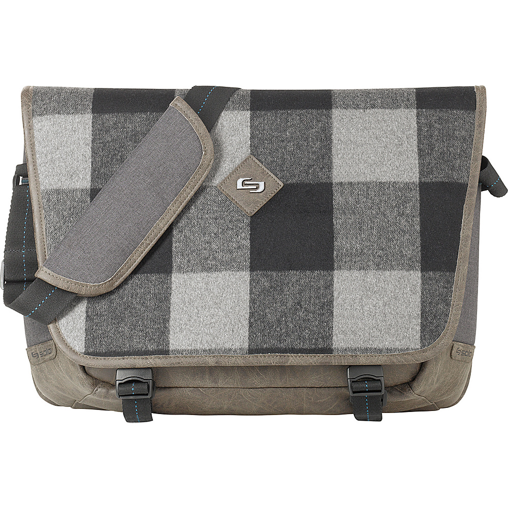 SOLO Nomad 15.6 Messenger Gray SOLO Messenger Bags
