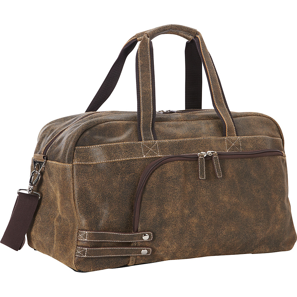 Goodhope Bags The Icon Leather Duffel Brown Goodhope Bags Rolling Duffels