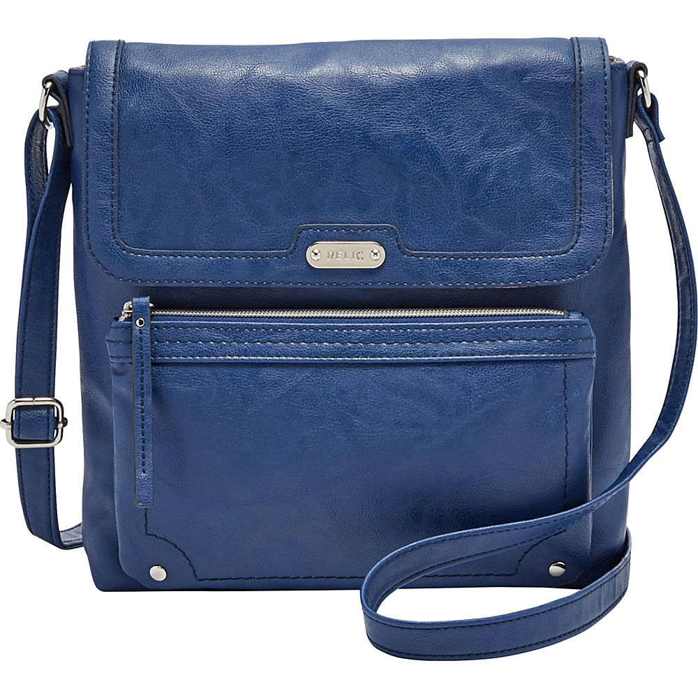 Relic Flap Crossbody Bag Insignia Blue Relic Manmade Handbags