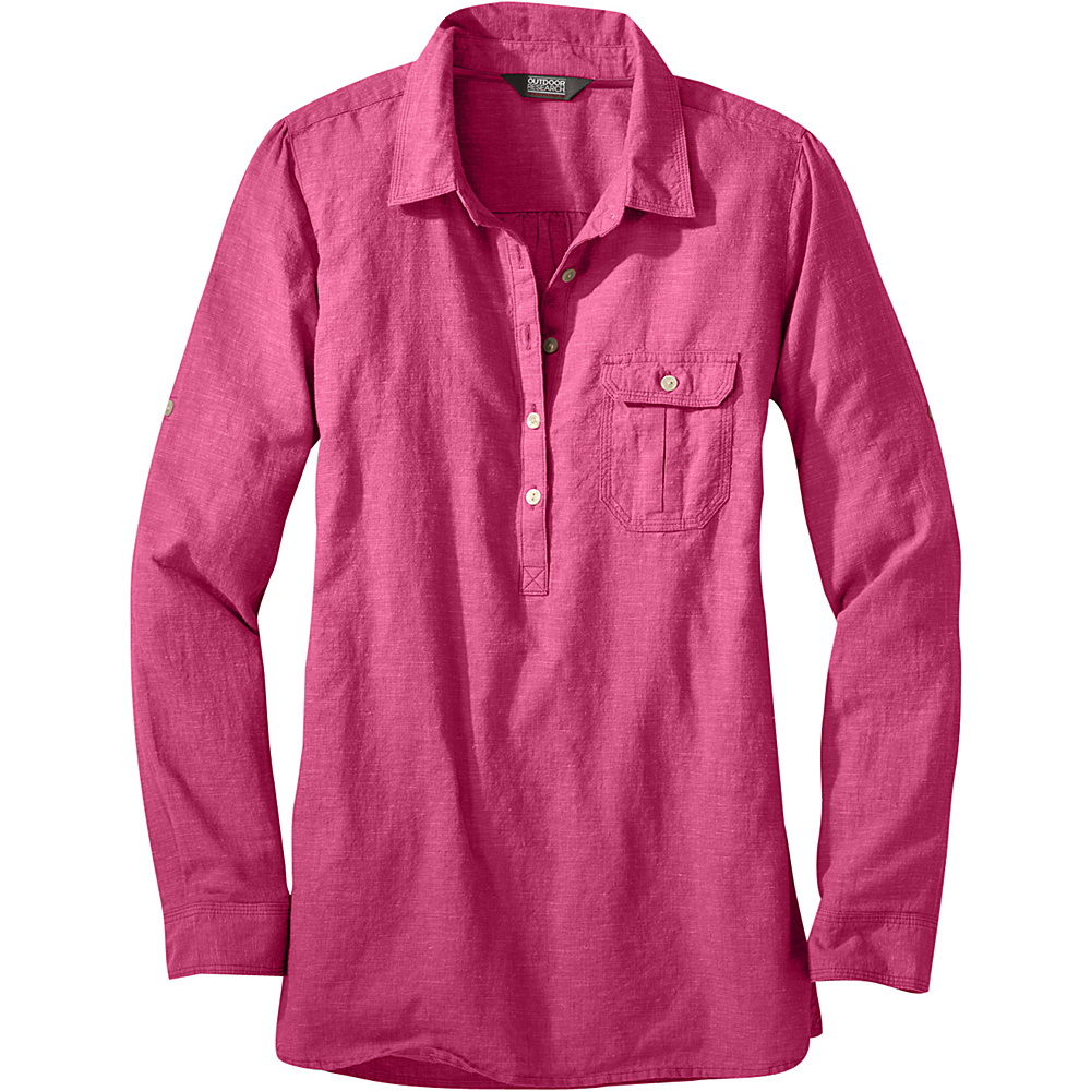 Outdoor Research Womens Coralie Long Sleeve Shirt XS Sangria Outdoor Research Women s Apparel