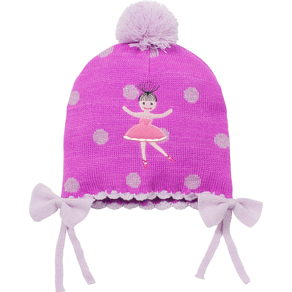 Kidorable Ballerina Knit Hat Pink One Size Kidorable Hats Gloves Scarves