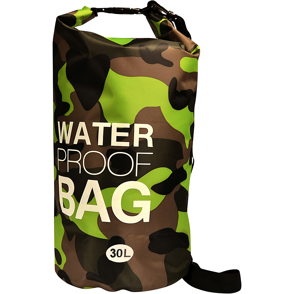NuFoot NuPouch Water Proof Bags 30L Green Camo NuFoot Travel Organizers