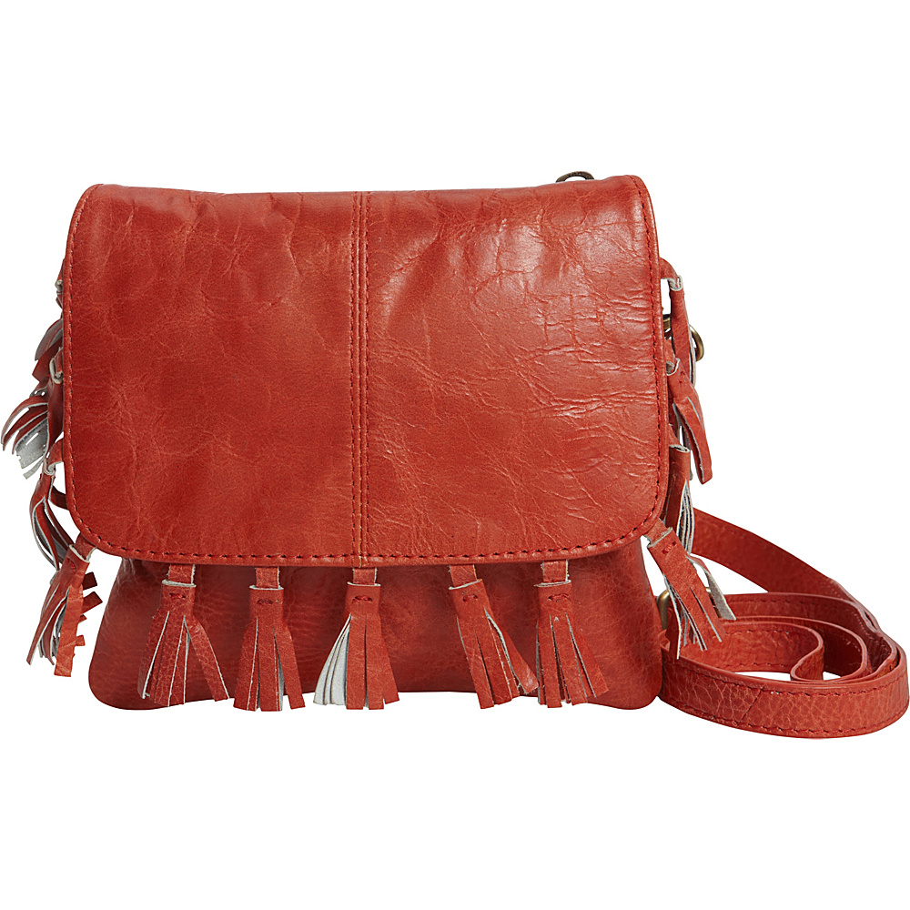Latico Leathers Vale Crossbody Vintage Red Latico Leathers Leather Handbags