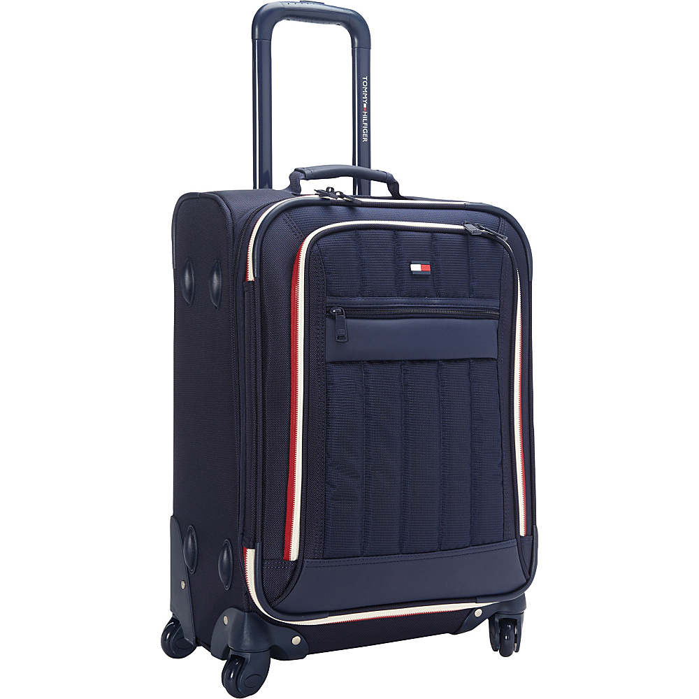 Tommy Hilfiger Luggage Classic Sport 21 Exp. Carry On Navy Navy Tommy Hilfiger Luggage Softside Carry On