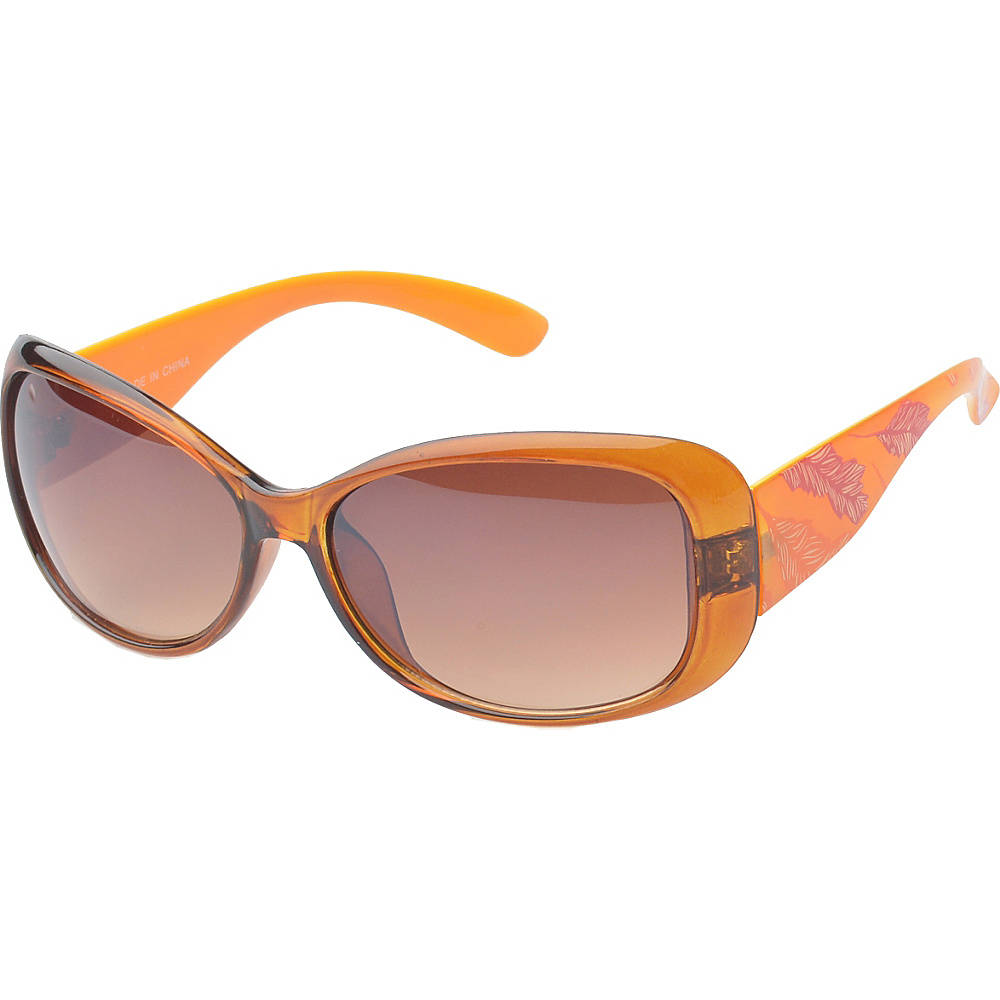 SW Global Eyewear Bonita Oval Fashion Sunglasses Orange SW Global Sunglasses