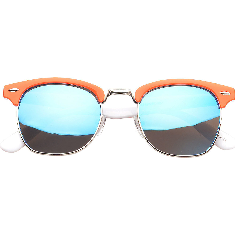 SW Global Eyewear Ortonville Soho Fashion Sunglasses Orange SW Global Sunglasses