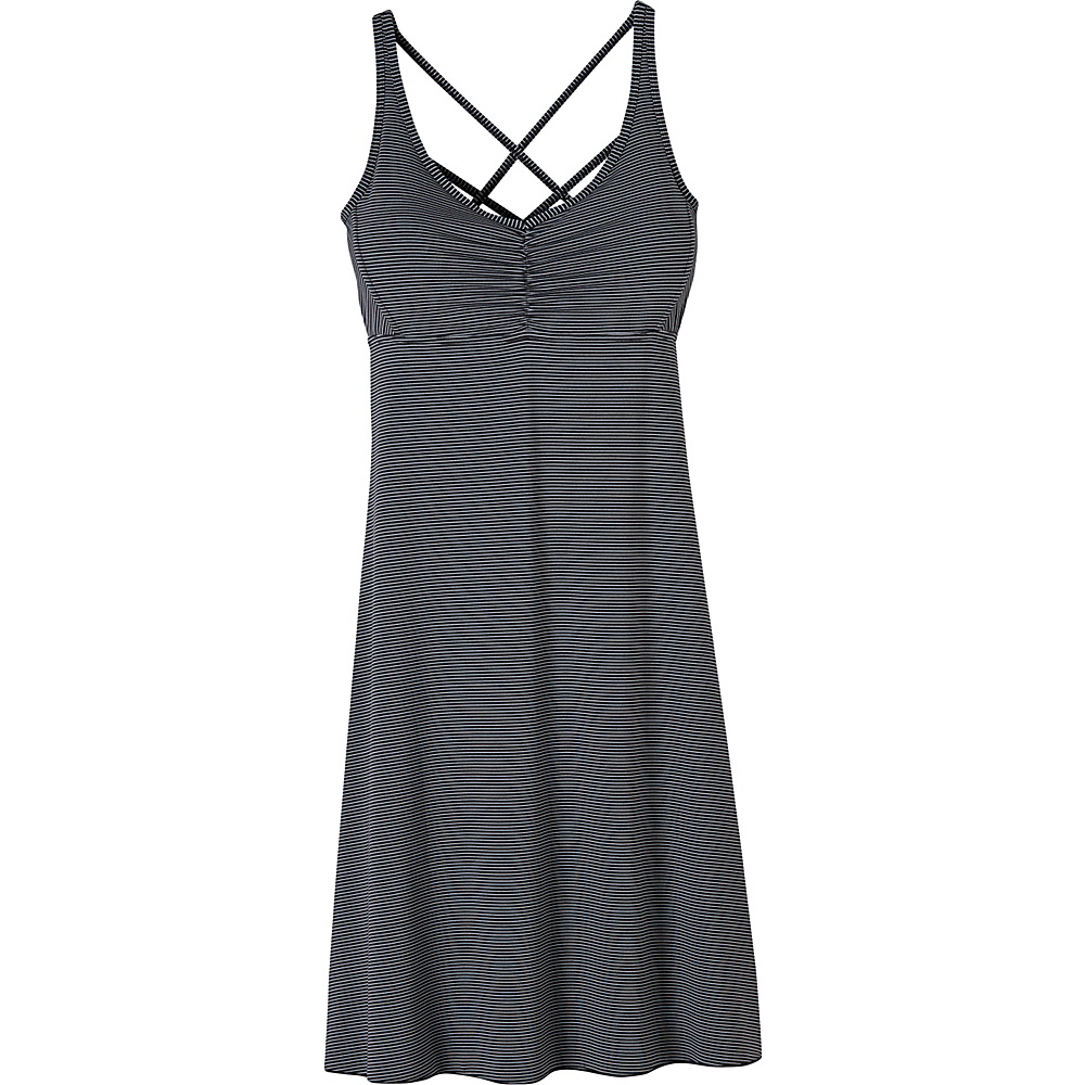 PrAna Rebecca Dress XL Black Pinstripe PrAna Women s Apparel