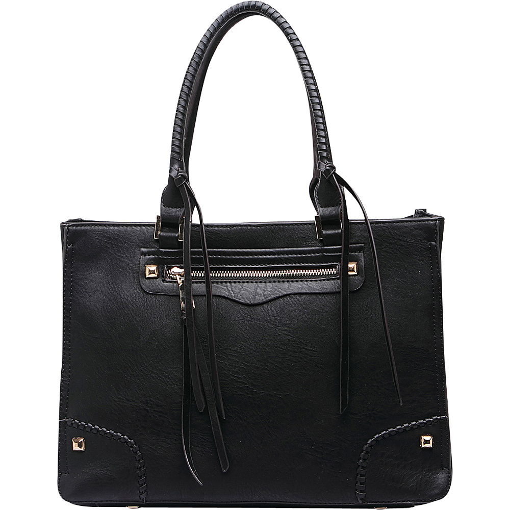 MKF Collection Minnie Designer Shoulder Bag Black MKF Collection Manmade Handbags