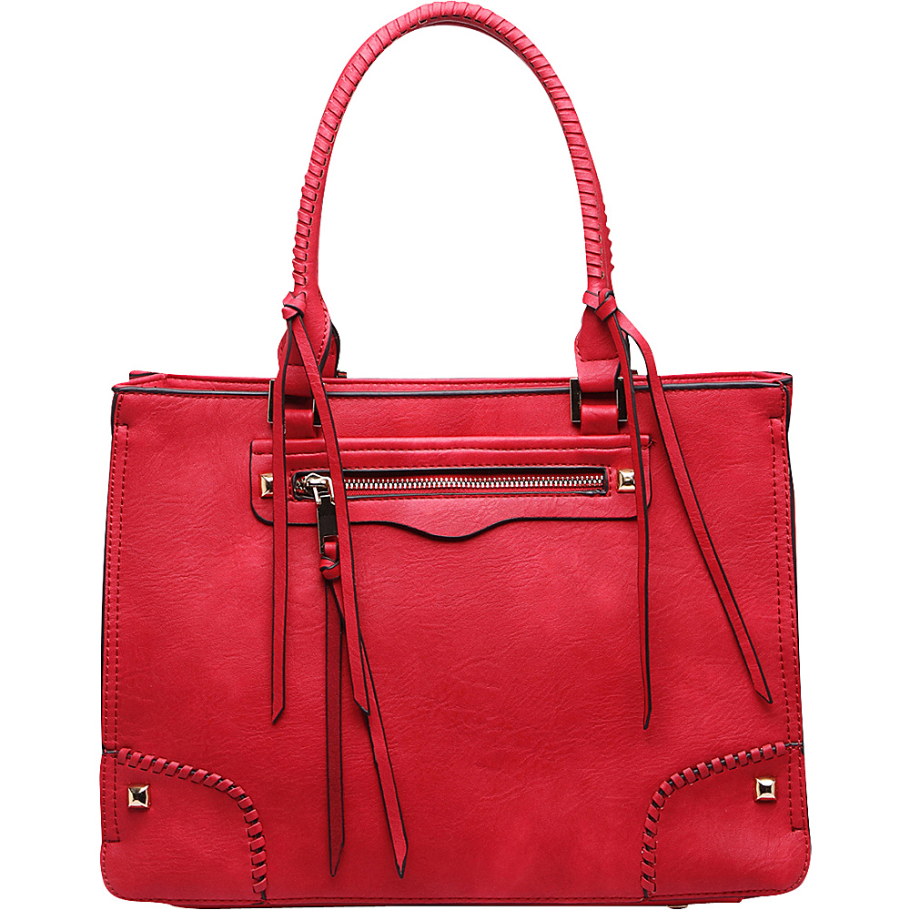MKF Collection Minnie Designer Shoulder Bag Red MKF Collection Manmade Handbags