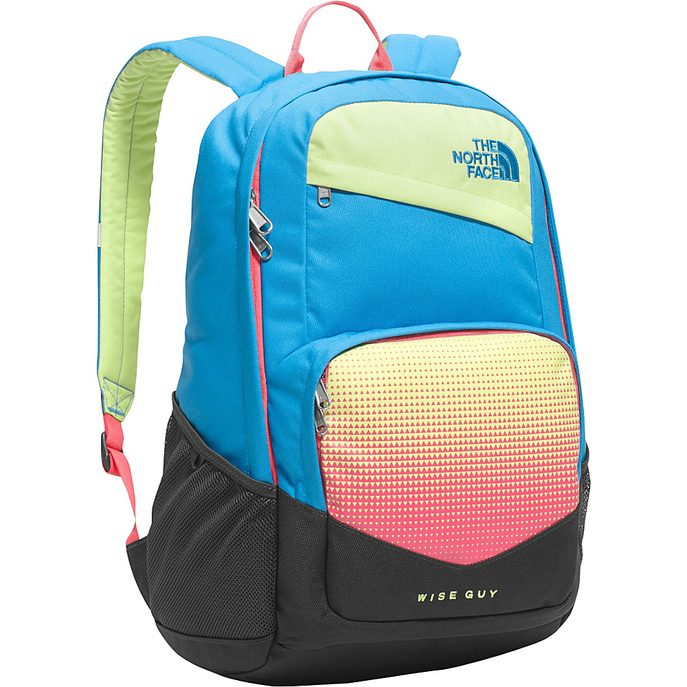 The North Face Wise Guy Backpack Blue Aster Sharp Green The North Face Everyday Backpacks