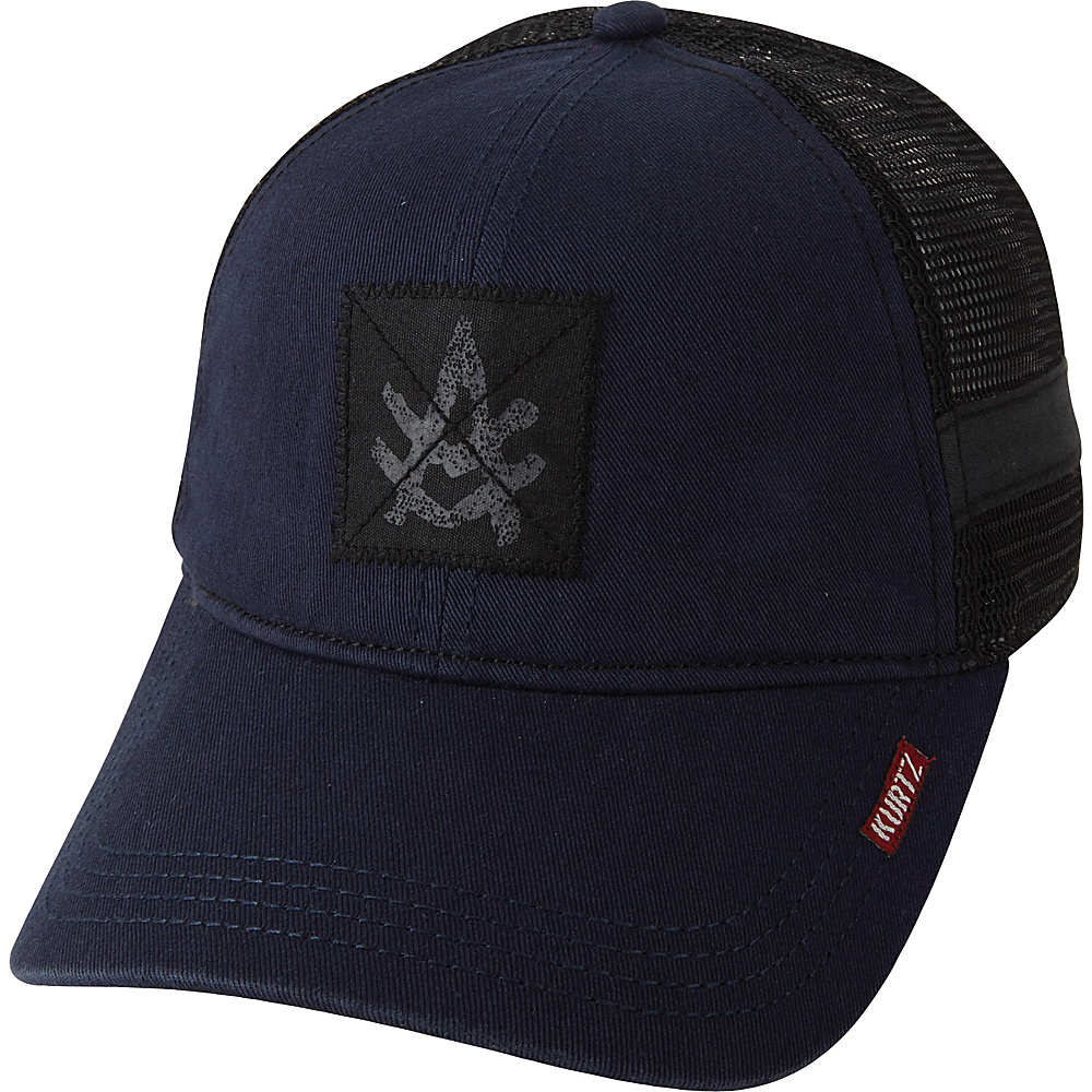 A Kurtz Stanford Hat Navy A Kurtz Hats