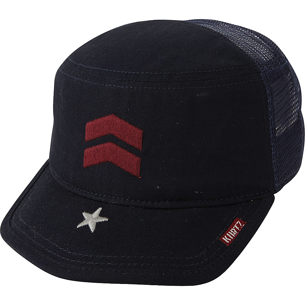 A Kurtz Fritz Trucker Hat Navy A Kurtz Hats