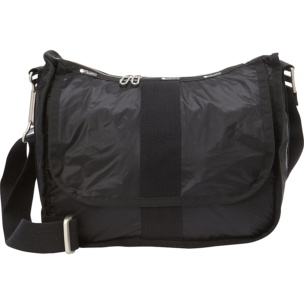 LeSportsac City Hobo True Black LeSportsac Fabric Handbags