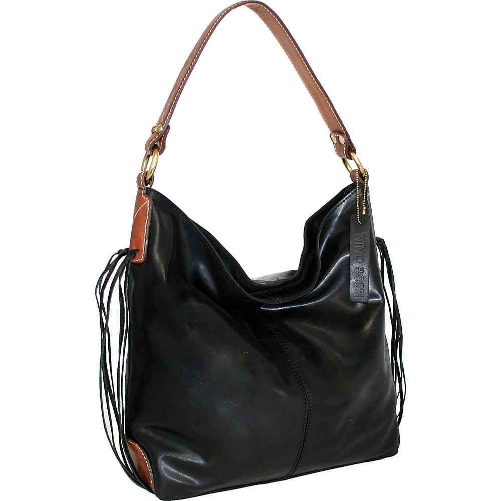 Nino Bossi Mustang Molly Shoulder Bag Black Nino Bossi Leather Handbags