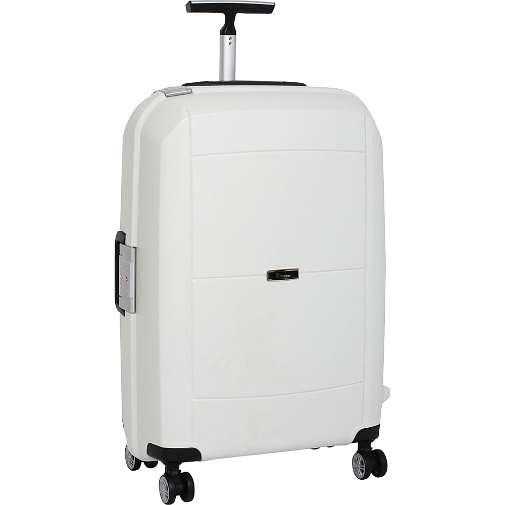 it luggage Monoguard 26.6 inch 8 Wheel Spinner CLOSEOUT White it luggage Softside Checked