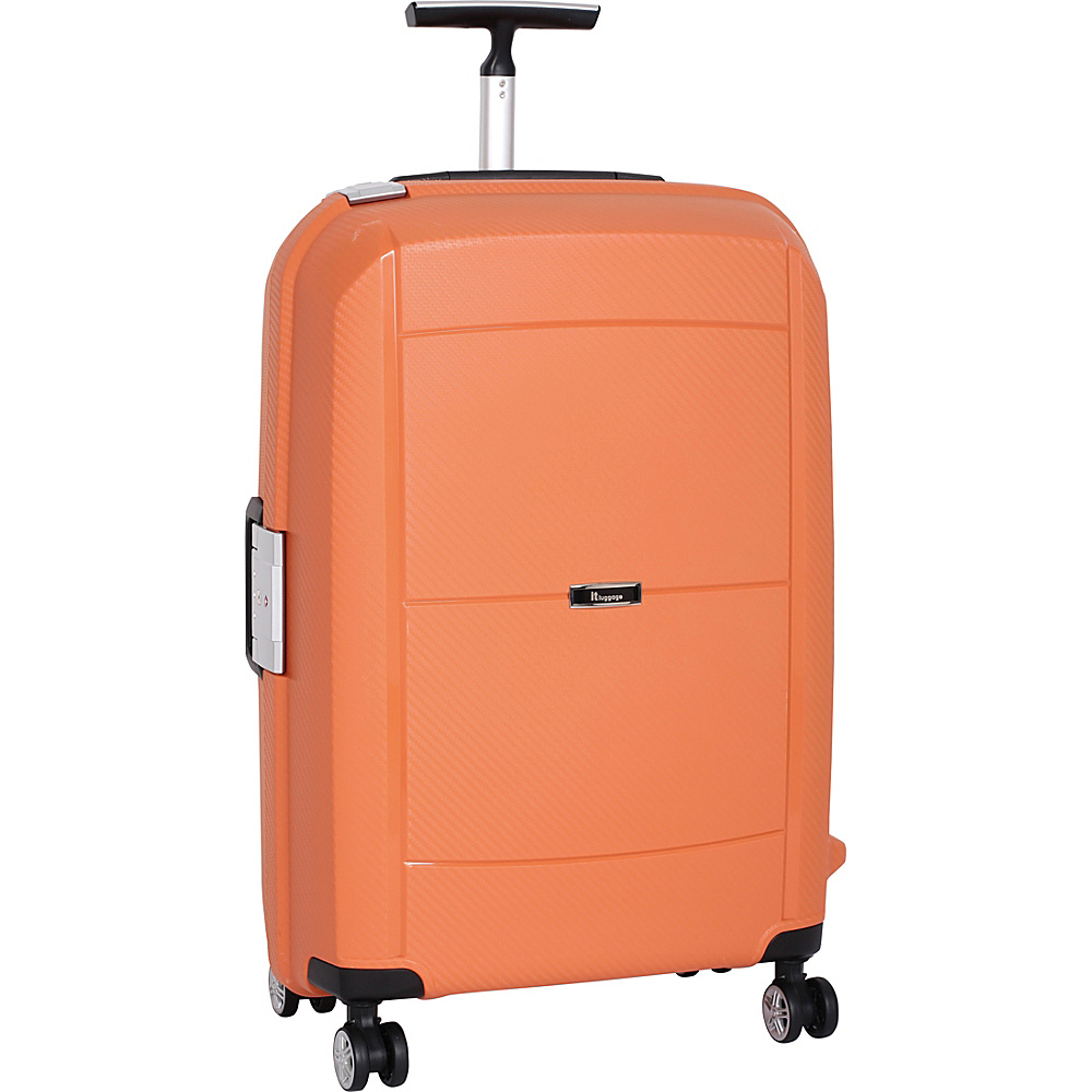 it luggage Monoguard 26.6 inch 8 Wheel Spinner Orange it luggage Large Rolling Luggage