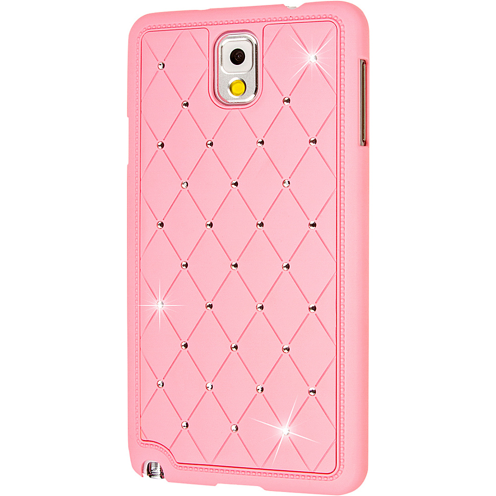 EMPIRE GLITZ Bling Accent Case for Samsung Galaxy Note 3 Pink EMPIRE Personal Electronic Cases
