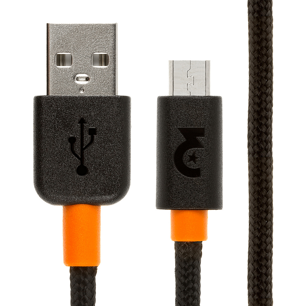 EMPIRE Micro USB Data Cable Black Orange EMPIRE Electronic Accessories