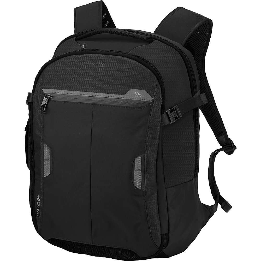Travelon Anti Theft Active Carry on Backpack Black Travelon Business Laptop Backpacks