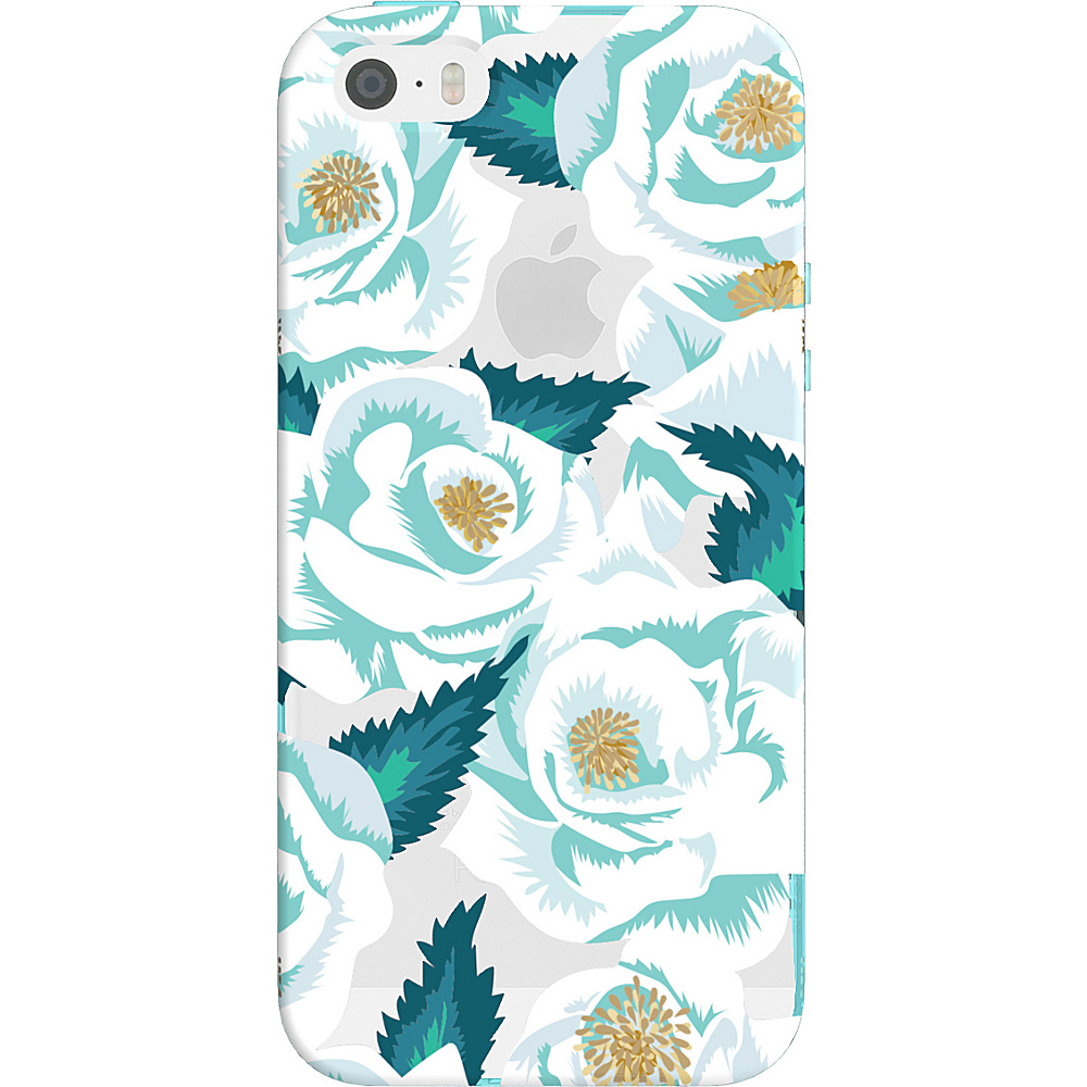 Incipio Design Series Wild Rose for iPhone 5 5s SE Teal Incipio Electronic Cases