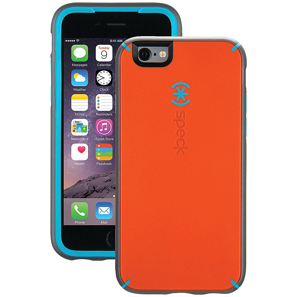 Speck IPhone 6 6s Mightyshell Case Carrot Orange Speck Blue Slate Gray Speck Electronic Cases