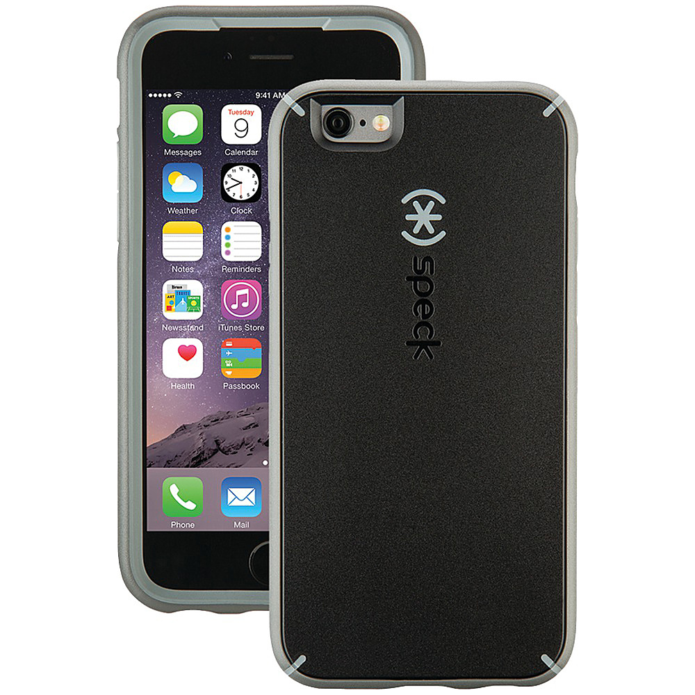 Speck IPhone 6 6s Mightyshell Case Black Gravel Gray Slate Gray Speck Electronic Cases