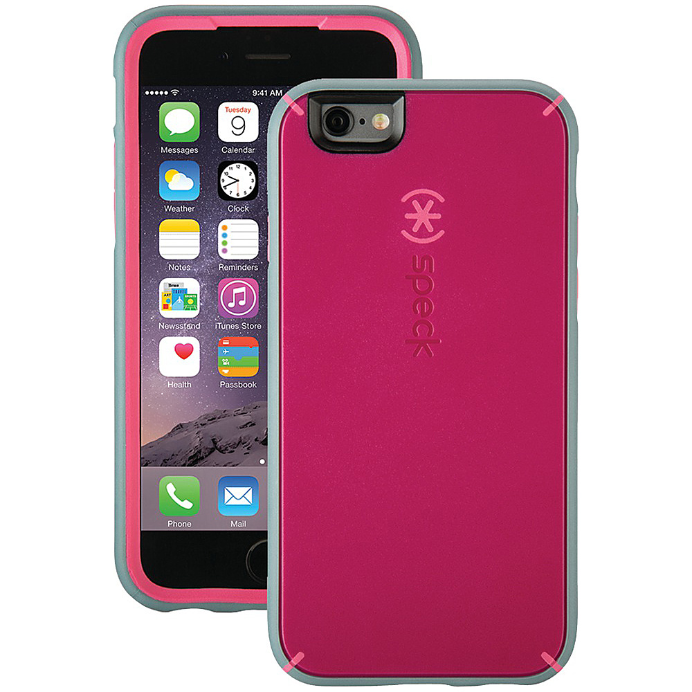 Speck IPhone 6 6s Mightyshell Case Fuchsia Pink Cupcake Pink Heritage Gray Speck Electronic Cases