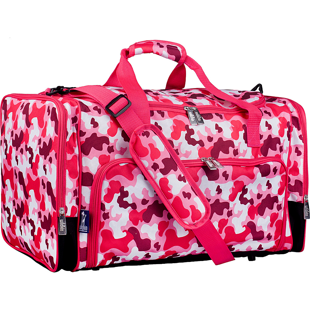 Wildkin Weekender Duffel Bag Camo Pink Wildkin Travel Duffels