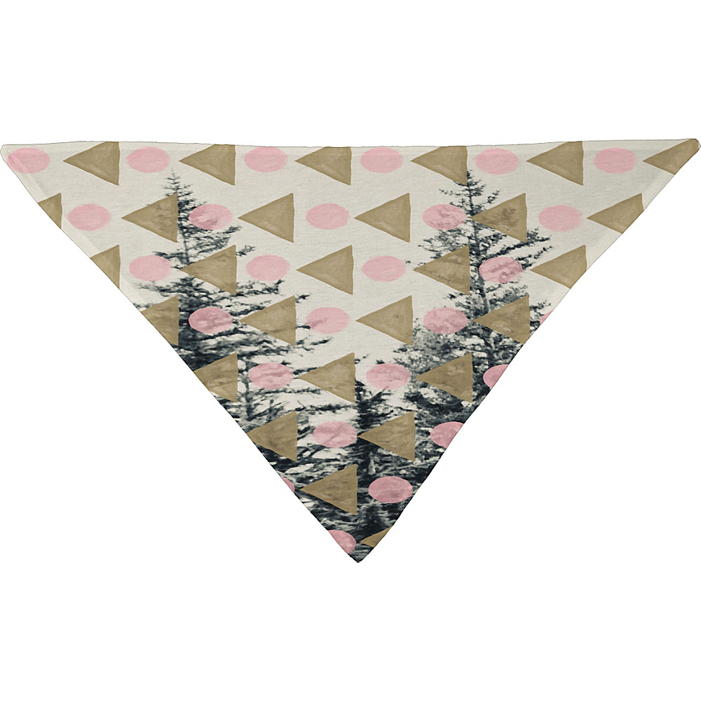DENY Designs Maybe Sparrow Photography Pet Bandana Baby Pink Through the Geometric Trees DENY Designs Pet Bags