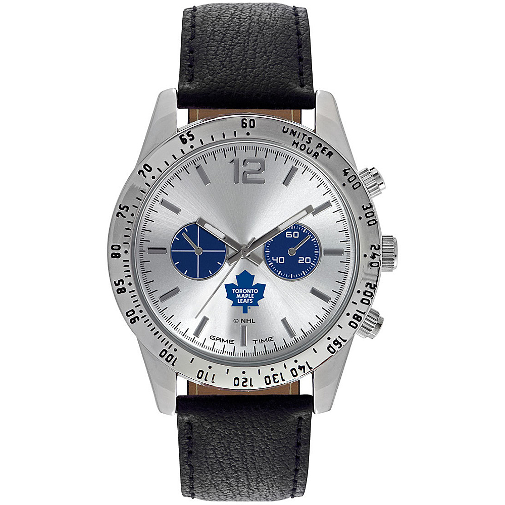 Game Time Mens Letterman NHL Watch Toronto Maple Leafs Game Time Watches