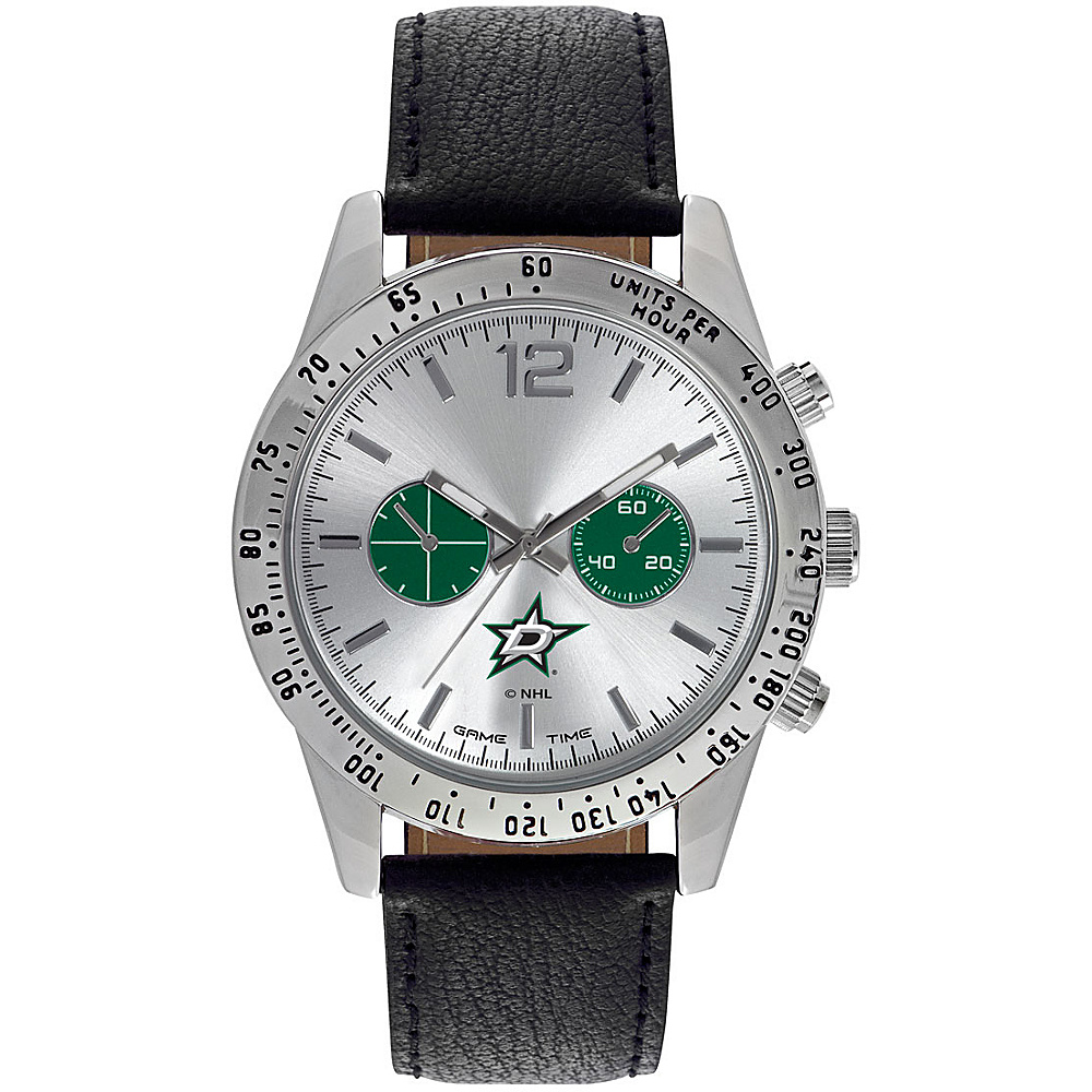 Game Time Mens Letterman NHL Watch Dallas Stars Game Time Watches