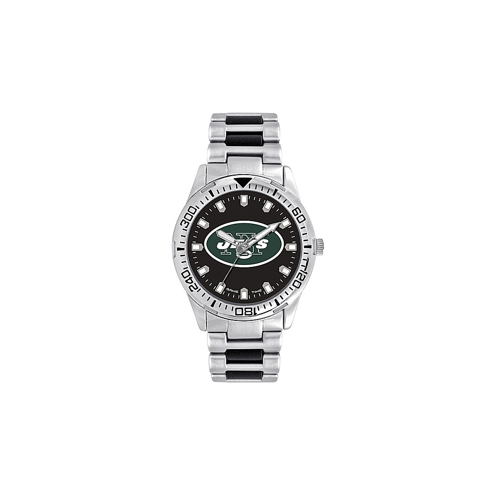 Game Time Mens Heavy Hitter NFL Watch New York Jets Game Time Watches