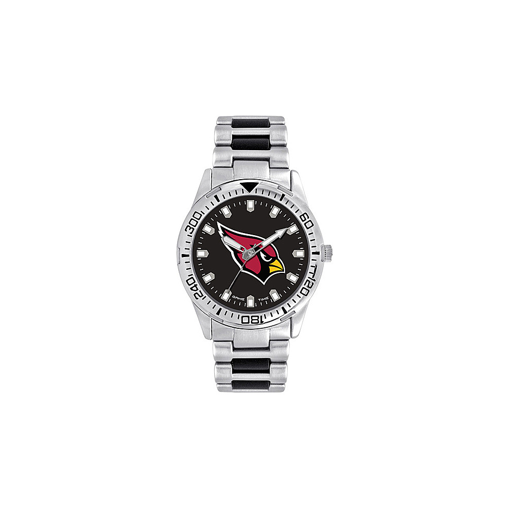 Game Time Mens Heavy Hitter NFL Watch Arizona Cardinals Game Time Watches