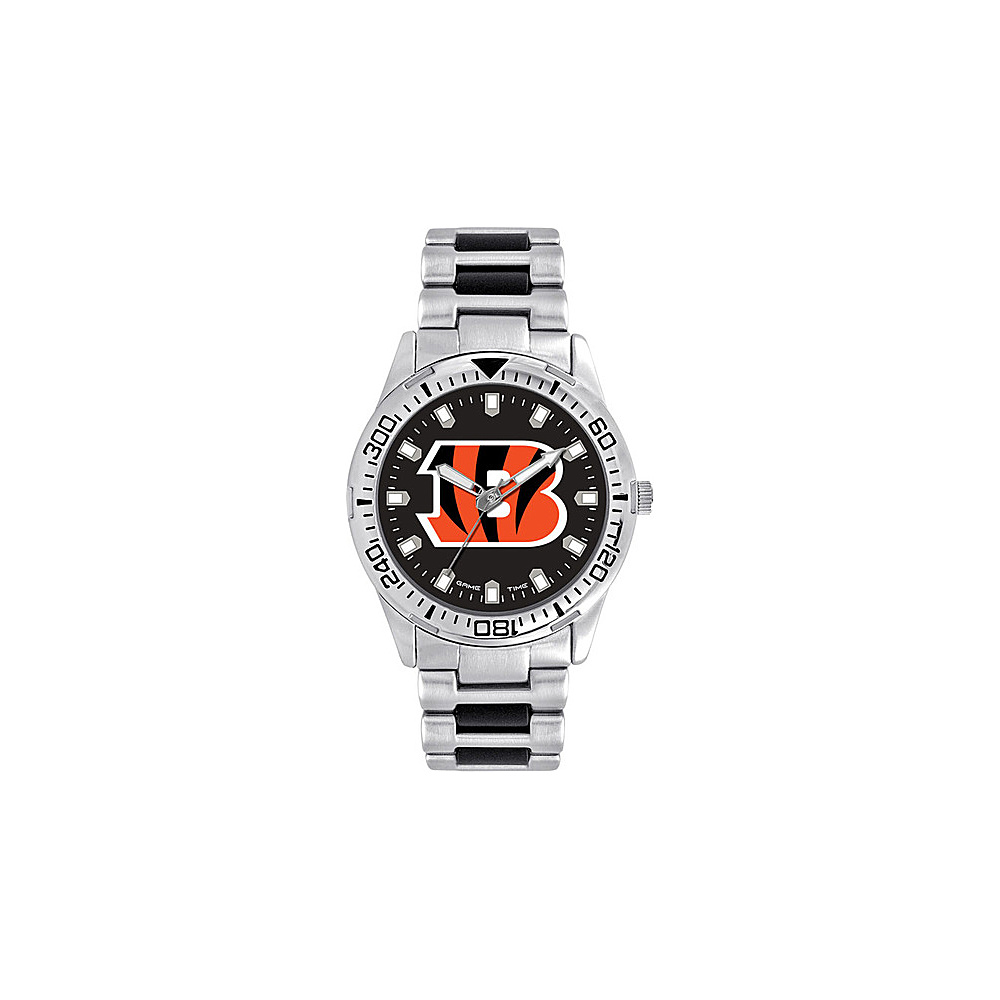 Game Time Mens Heavy Hitter NFL Watch Cincinnati Bengals Game Time Watches