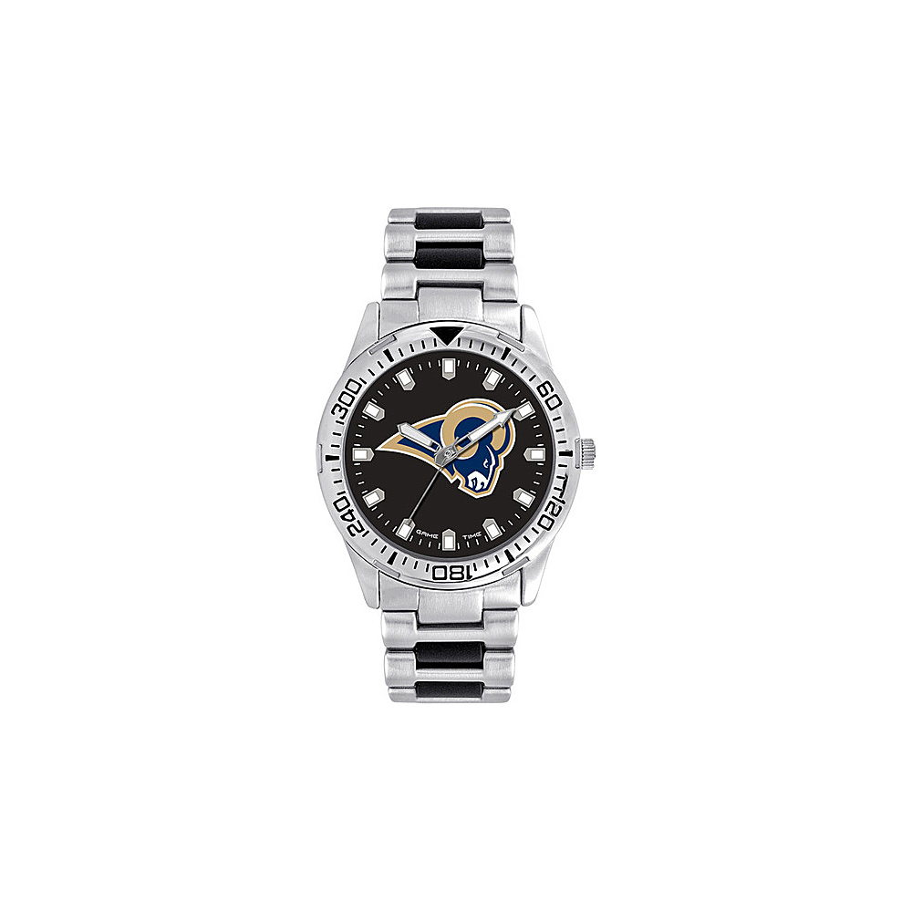 Game Time Mens Heavy Hitter NFL Watch LA Rams Game Time Watches