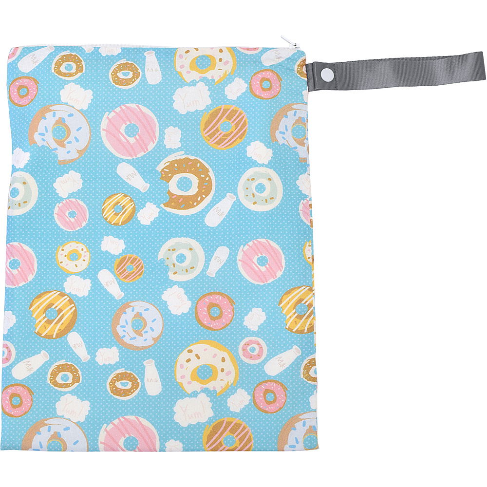 Itzy Ritzy Travel Happens Sealed Wet Bag with Handle Donut Shop Itzy Ritzy Diaper Bags Accessories