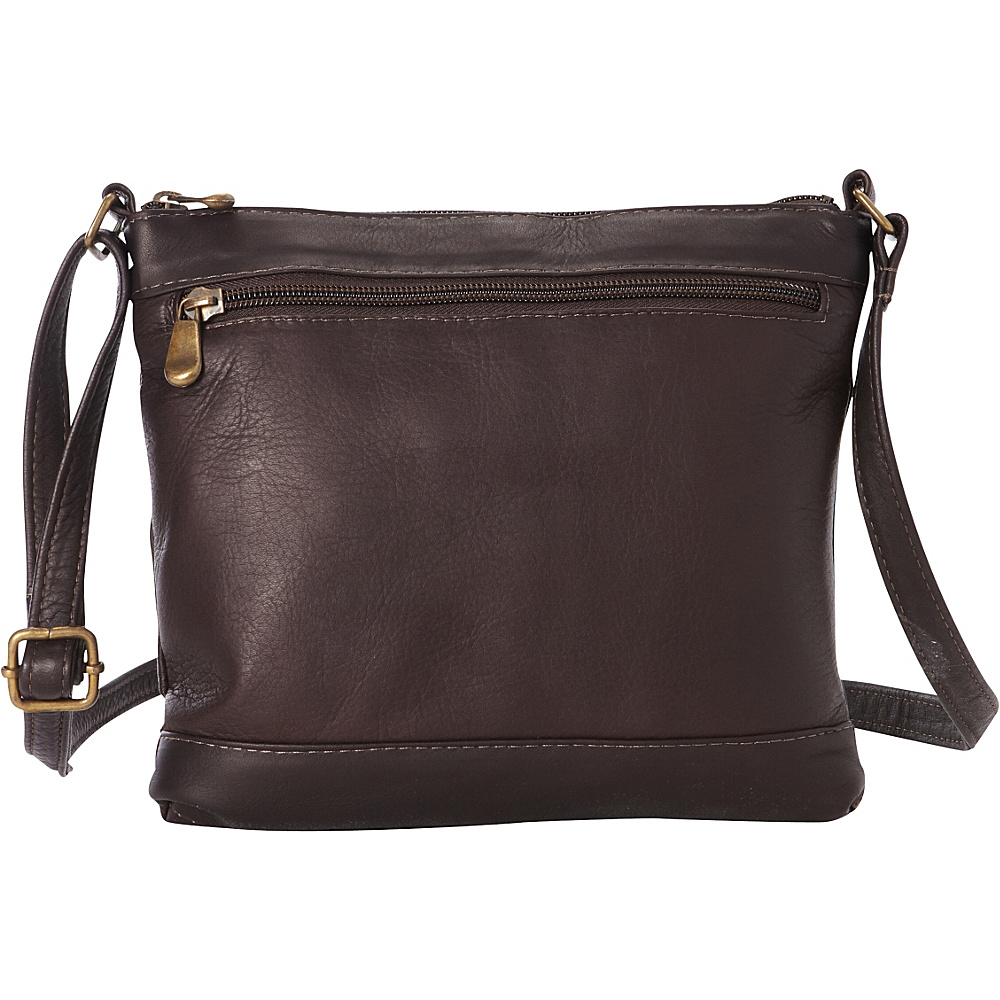Le Donne Leather Savanna Crossbody Cafe Le Donne Leather Leather Handbags