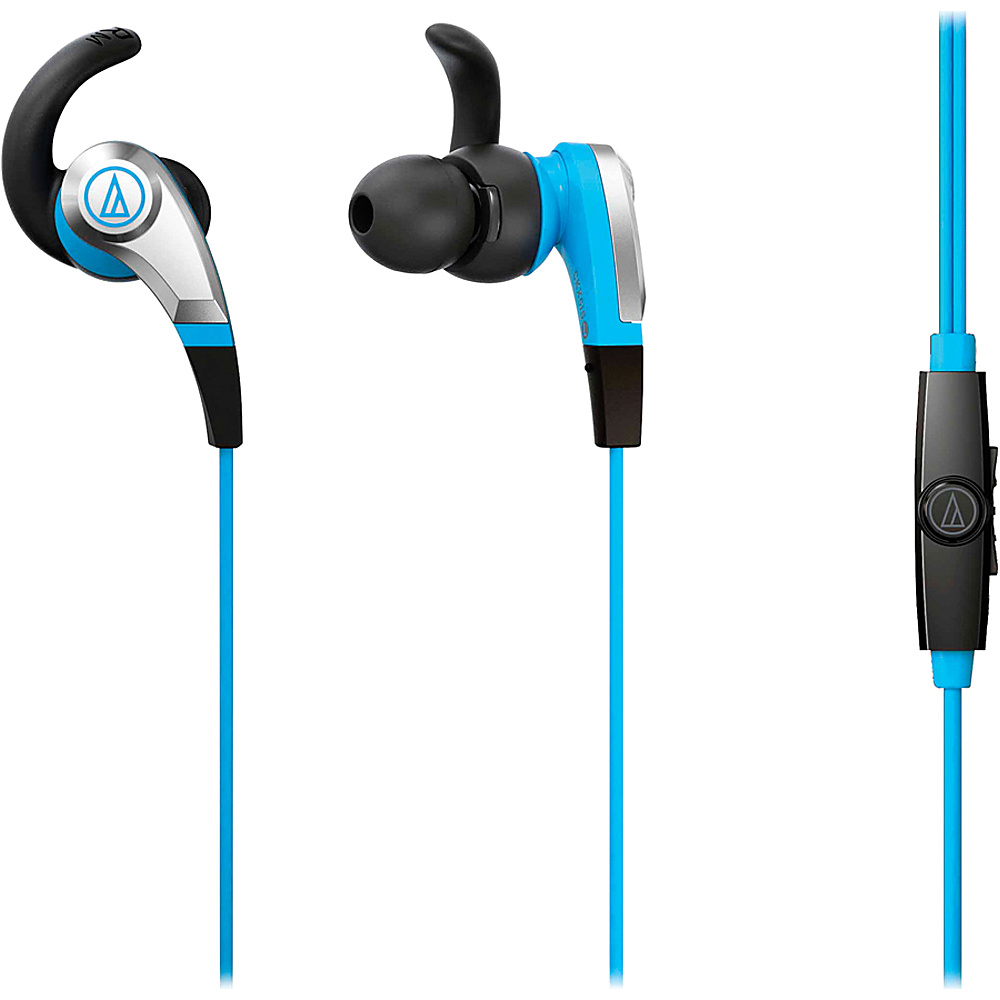 Audio Technica ATH CKX5ISBL SonicFuel In Ear Headphones Blue Audio Technica Headphones Speakers