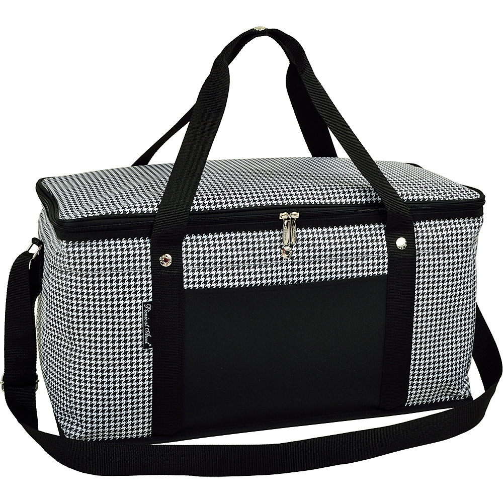 Picnic at Ascot 72 Can Large Folding Collapsible Cooler Houndstooth Picnic at Ascot Outdoor Coolers