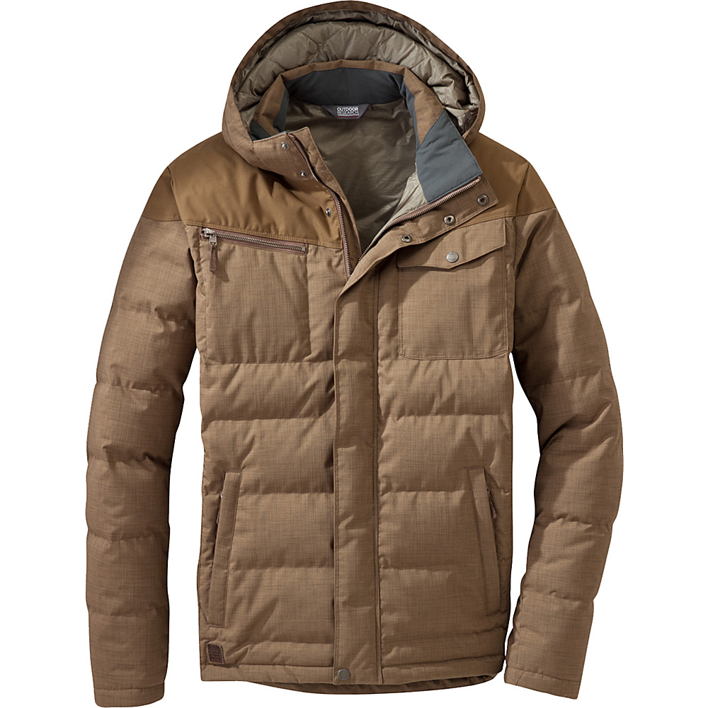 Outdoor Research Whitefish Down Jacket L Coyote Outdoor Research Men s Apparel